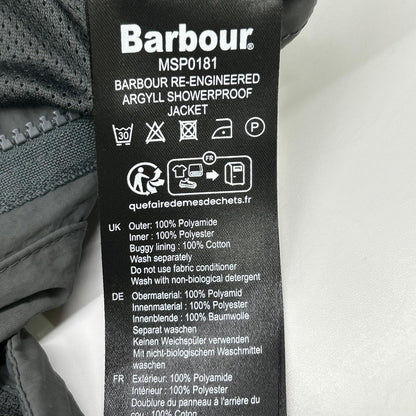 Barbour Barbour MSP0181 gray Re-Engineered Argyll Showerproof Jacket jacket