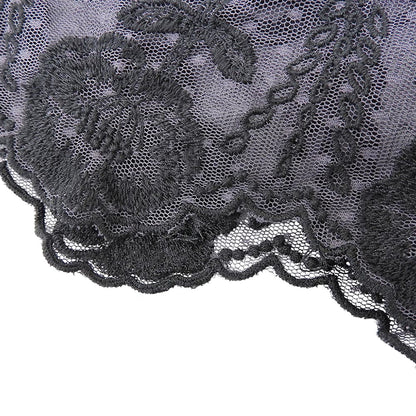 SUPER HAKKA スーパーハッカ 美品 フロウフラワーチュール ロングスカート レディース グレー F 16170122 スカート