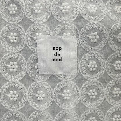 nop de nod ノップドゥノッド ブラック 221-504-3033 ドルマンスタンドカラー リネンジャケット ジャケット