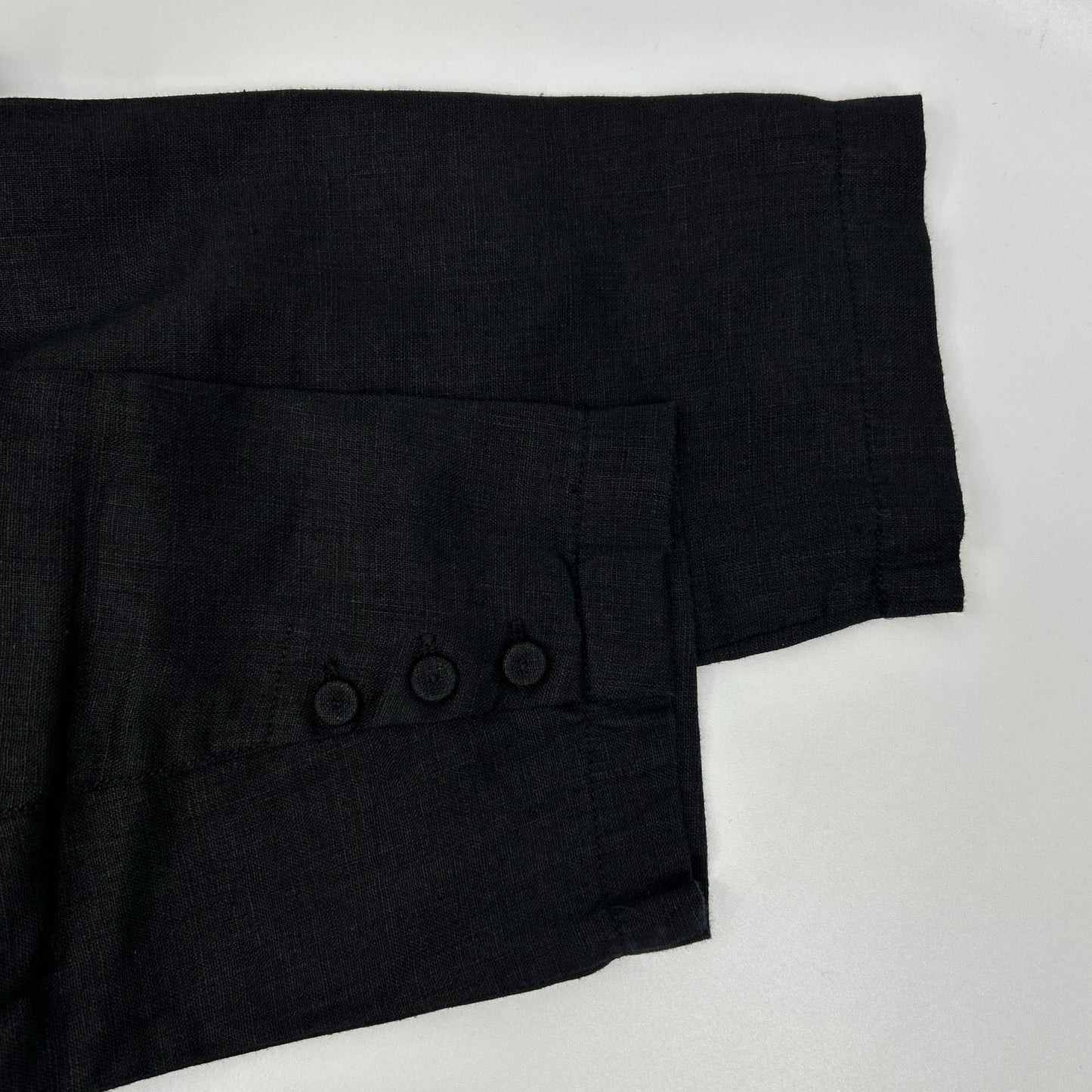 bulbul BK2002238 Black Linen Flour Embroidered Yoke SW Dress Dress
