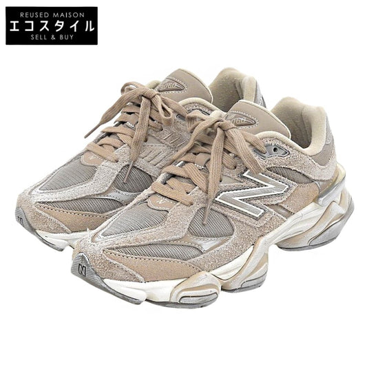 NEW BALANCE ニューバランス 美品 ヴィンテージ加工 Shfitedコレクション スニーカー シューズ レディース ブラウン 24.5cm U9060PB シューズ