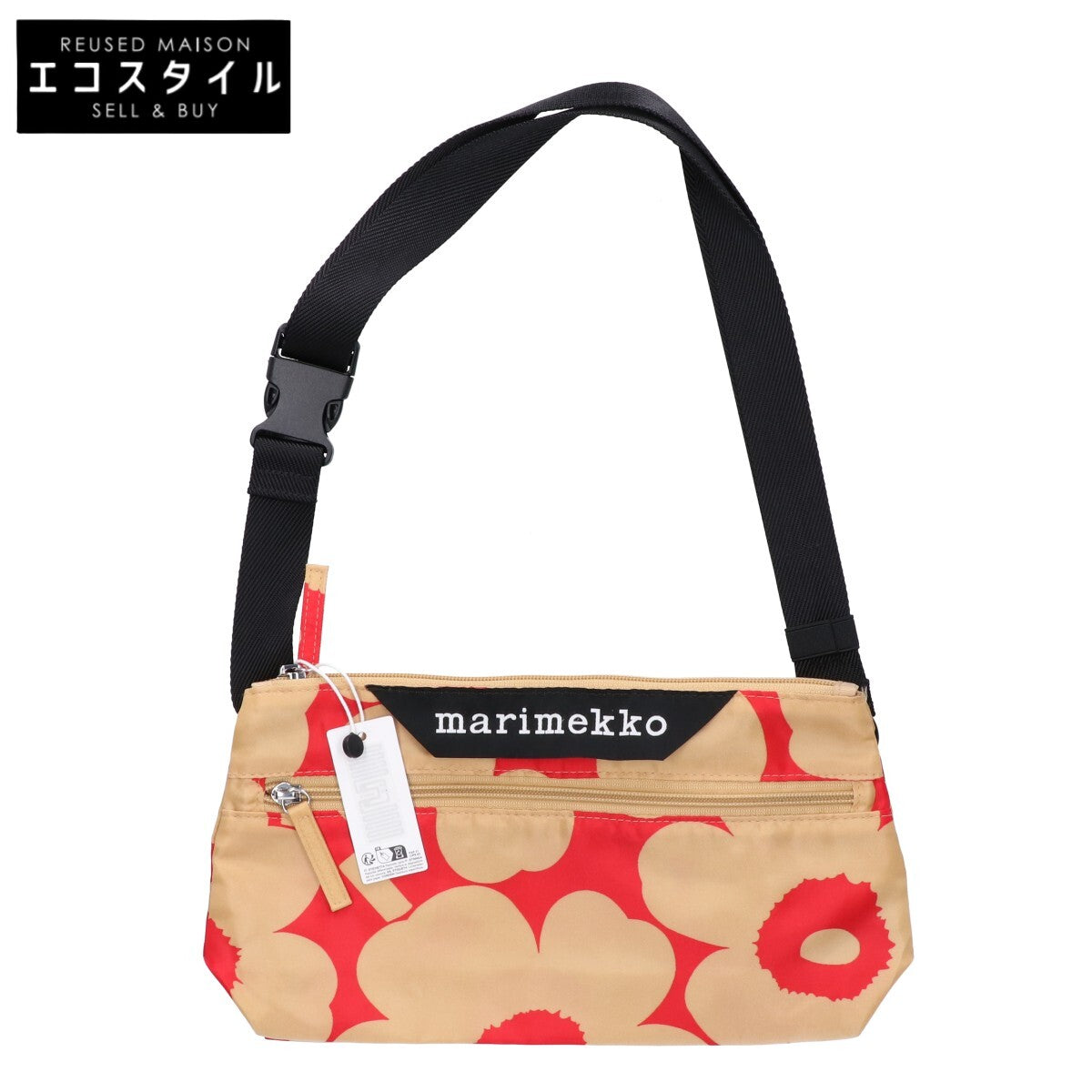 marimekko マリメッコ 【新品同様】094743 NEAT CROSSBODY UNIKKO S ウニッコ ショルダーバッグ