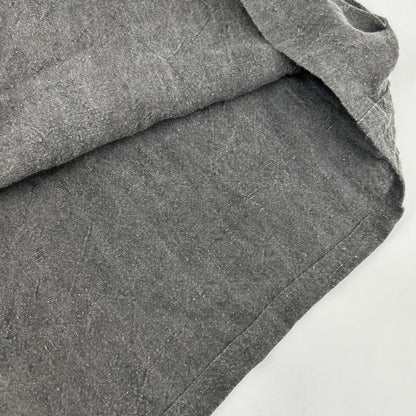 ICHI ANTIQUITES イチアンティークス LT800313 ダークグレー リネン バルーンスリーブ ロングシャツワンピス ワンピース