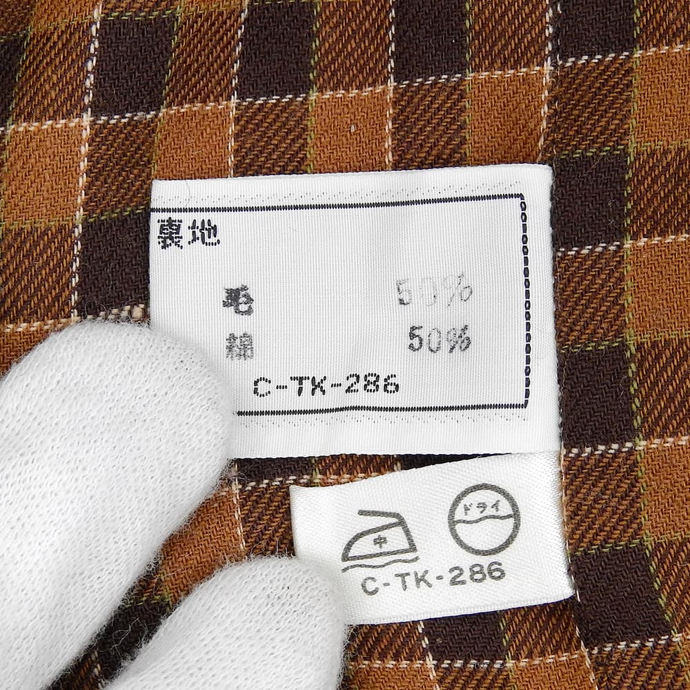 ChristianDiorSports クリスチャンディオールスポーツ ノーカラーシャツ デザインブルゾン トップス レディース ブラウン M トップス