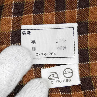 ChristianDiorSports クリスチャンディオールスポーツ ノーカラーシャツ デザインブルゾン トップス レディース ブラウン M トップス