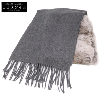 UNITED ARROWS ユナイテッドアローズ 【新品同様】1736-699-2034-1500 ラビットファー ウール/カシミヤ マフラー