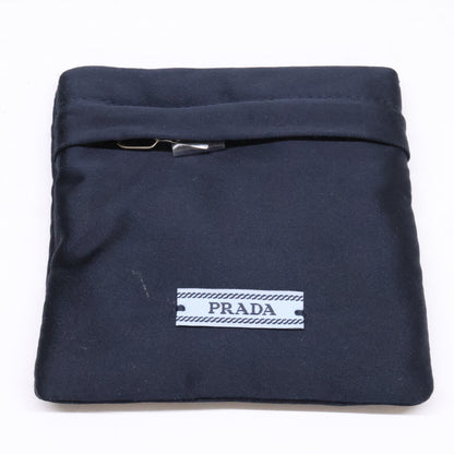 PRADA プラダ 【美品】プレックス トライアングル ヘアクリップ ミニバレッタ ヘアアクセサリー