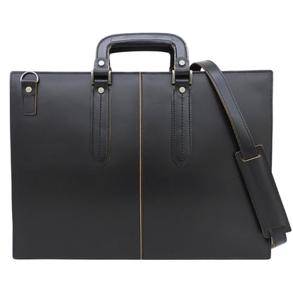 LUGGAGE AOKI 青木鞄 美品 Complex Gardensシリーズ 枯淡 2WAY ブリーフケース ビジネスバッグ メンズ レザー ブラック ビジネスバッグ ブリーフケース
