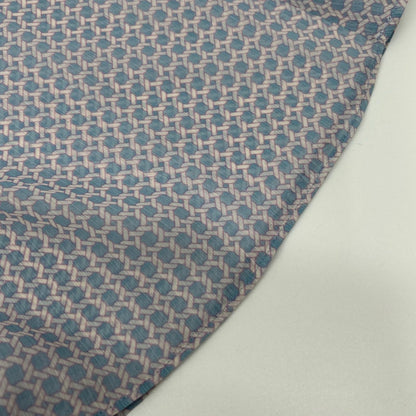 ANAYI sky-blue circle rope-print pleated-collar dress, dress