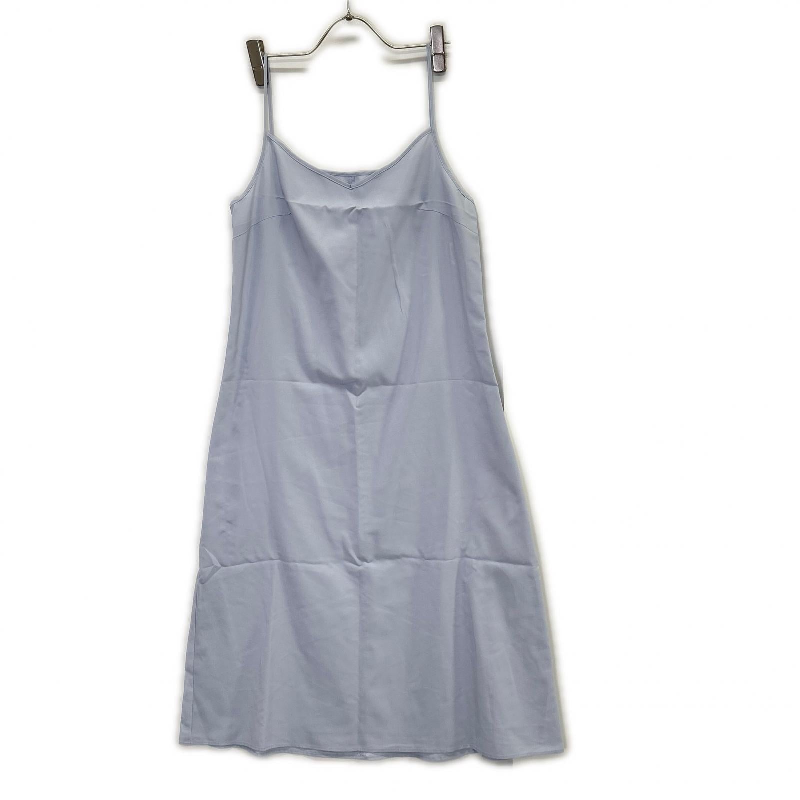 ANAYI sky-blue circle rope-print pleated-collar dress, dress