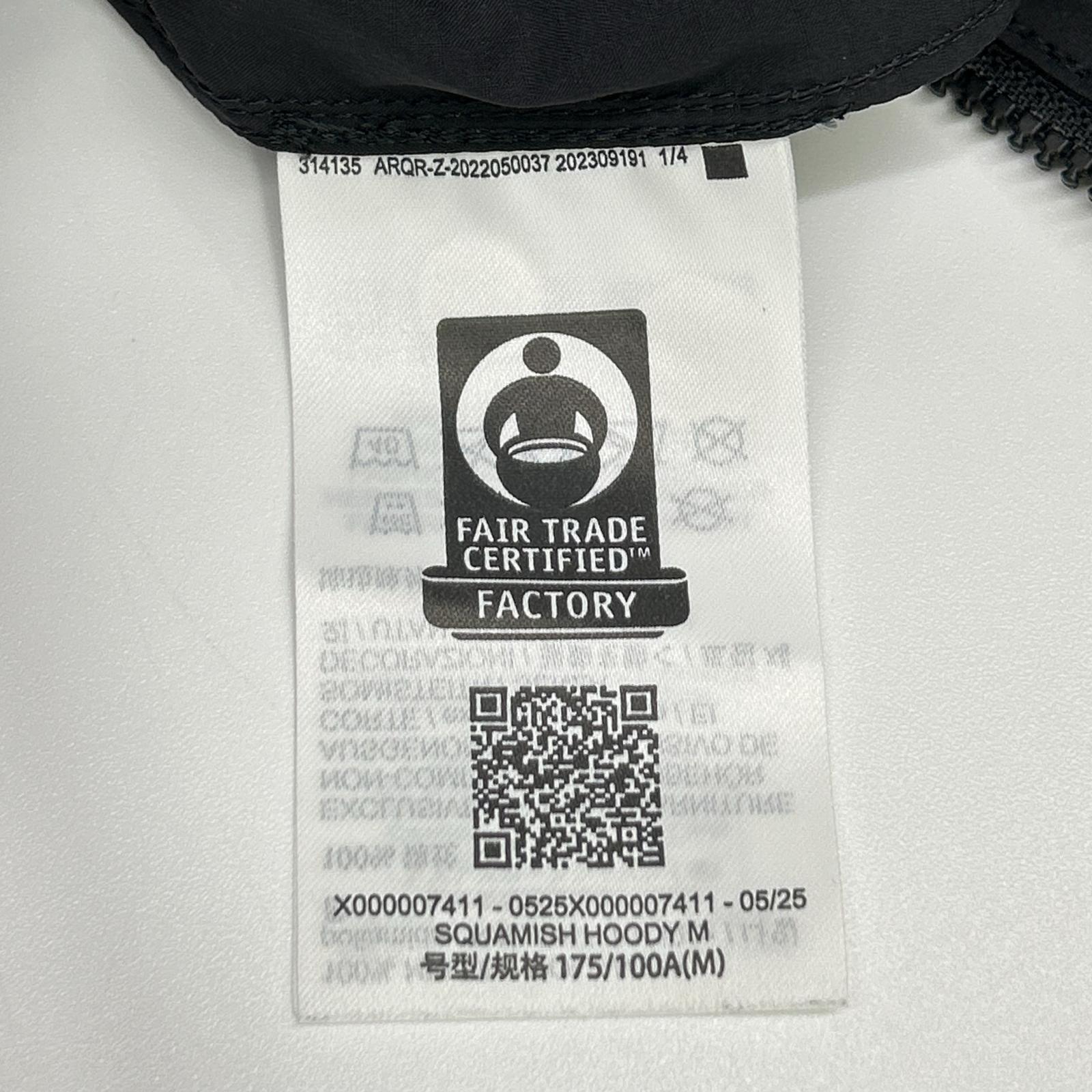 ARC'TERYX アークテリクス 【美品/国内正規/25年製】X000007411 Squamish Hoody スコーミッシュ フーディジャケット ジャケット