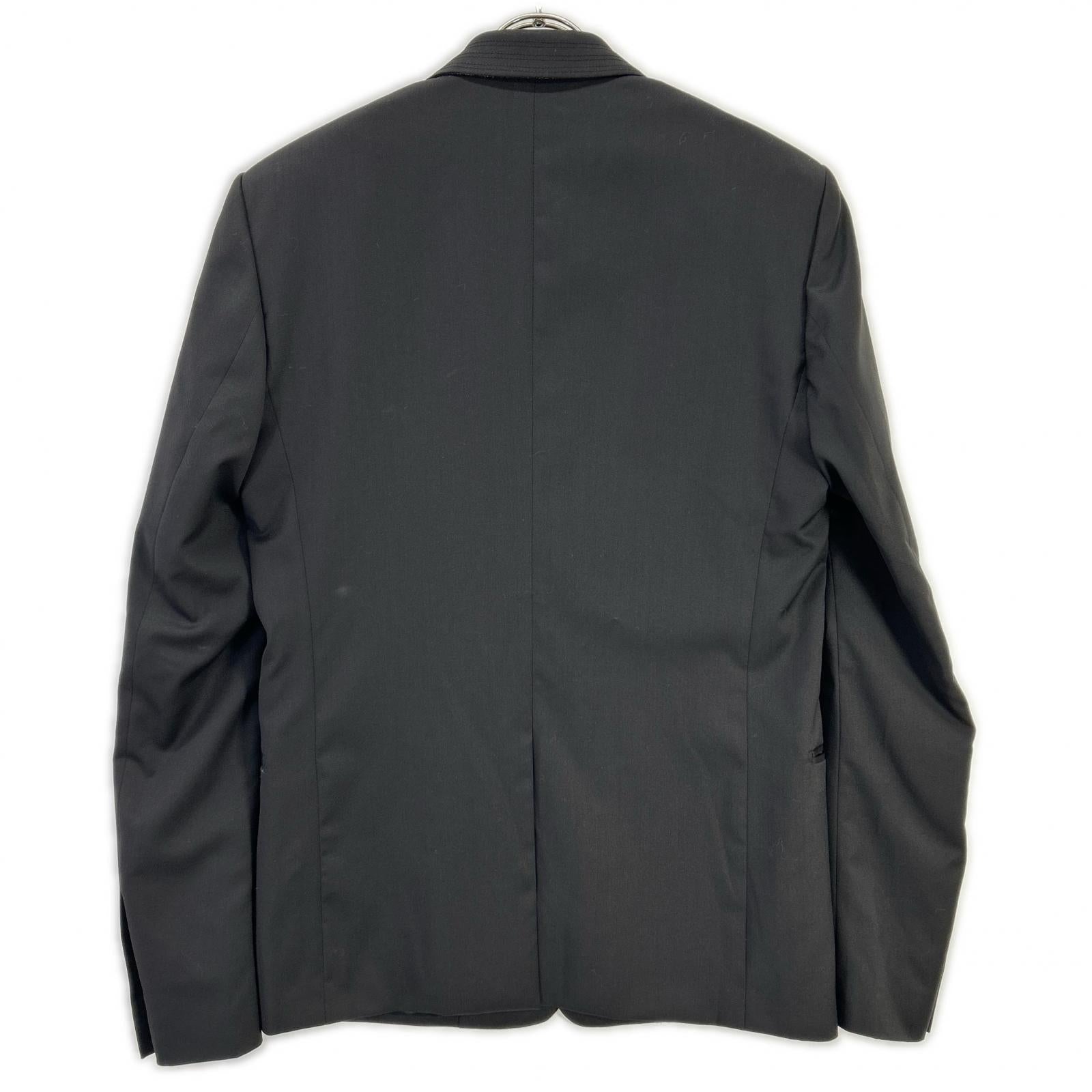 Dior HOMME ディオールオム 363C250A2110 ブラック カラーステッチ テーラードジャケット ジャケット