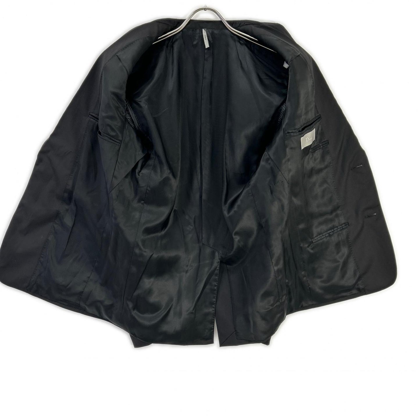 Dior HOMME ディオールオム 363C250A2110 ブラック カラーステッチ テーラードジャケット ジャケット