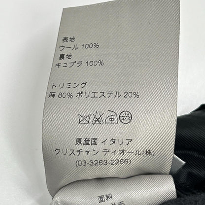 Dior HOMME ディオールオム 363C250A2110 ブラック カラーステッチ テーラードジャケット ジャケット