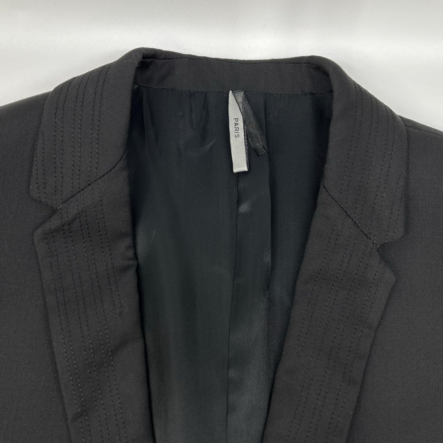 Dior HOMME ディオールオム 363C250A2110 ブラック カラーステッチ テーラードジャケット ジャケット