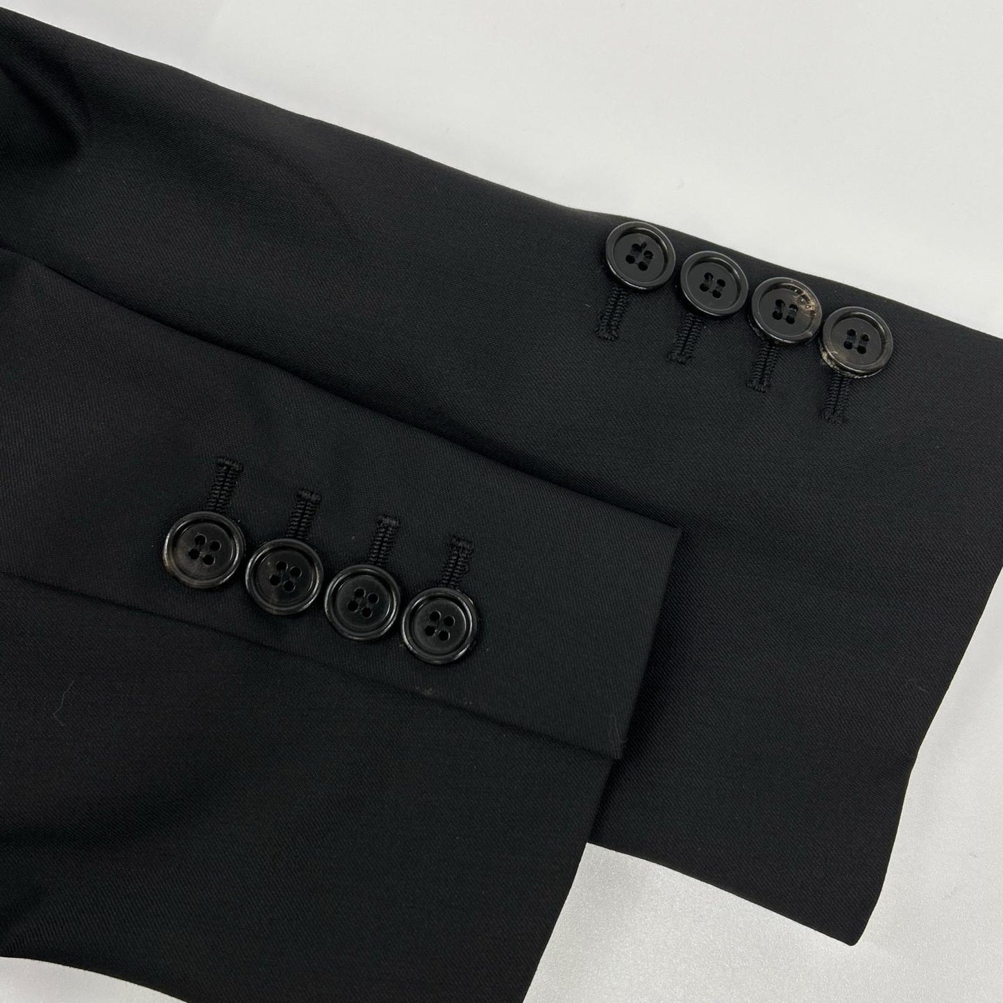 Dior HOMME ディオールオム 363C250A2110 ブラック カラーステッチ テーラードジャケット ジャケット