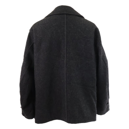 SHINYAKOZUKA Shinya Kozuka [Excellent condition/Made in 2025] 2502SK01E P (ENGUIN) COAT WITH EMBROIDERY pea coat