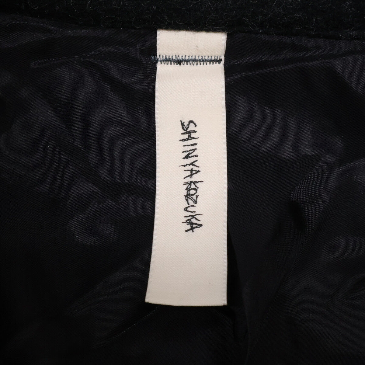 SHINYAKOZUKA Shinya Kozuka [Excellent condition/Made in 2025] 2502SK01E P (ENGUIN) COAT WITH EMBROIDERY pea coat