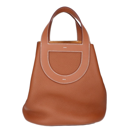HERMES エルメス 美品 B刻 トリヨンクレマンス インザループ23 ハンドバッグ