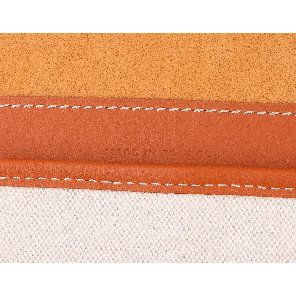GOYARD ゴヤール カーフレザー x PVC クルシエメッセンジャーバッグ ショルダーバッグ