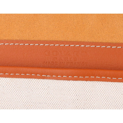 GOYARD ゴヤール カーフレザー x PVC クルシエメッセンジャーバッグ ショルダーバッグ