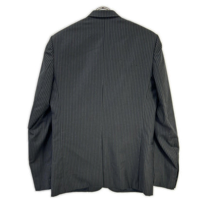 Dior HOMME ディオールオム 123C722A1787 ブラック ウール ピンストライプ テーラードジャケット ジャケット