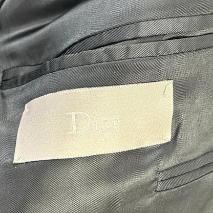 Dior HOMME ディオールオム 123C722A1787 ブラック ウール ピンストライプ テーラードジャケット ジャケット