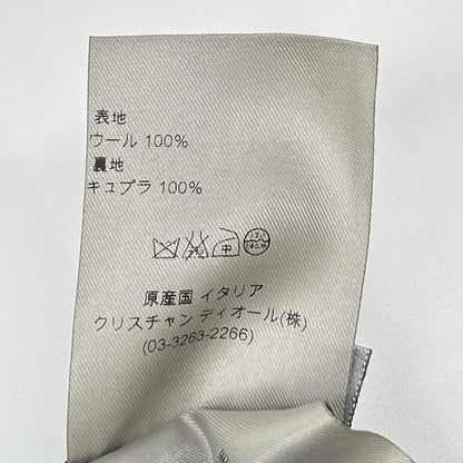Dior HOMME ディオールオム 123C722A1787 ブラック ウール ピンストライプ テーラードジャケット ジャケット