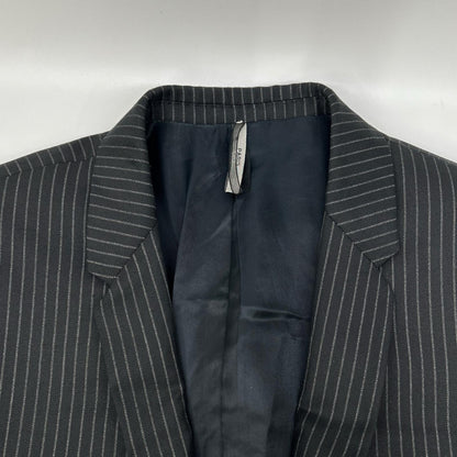 Dior HOMME ディオールオム 123C722A1787 ブラック ウール ピンストライプ テーラードジャケット ジャケット