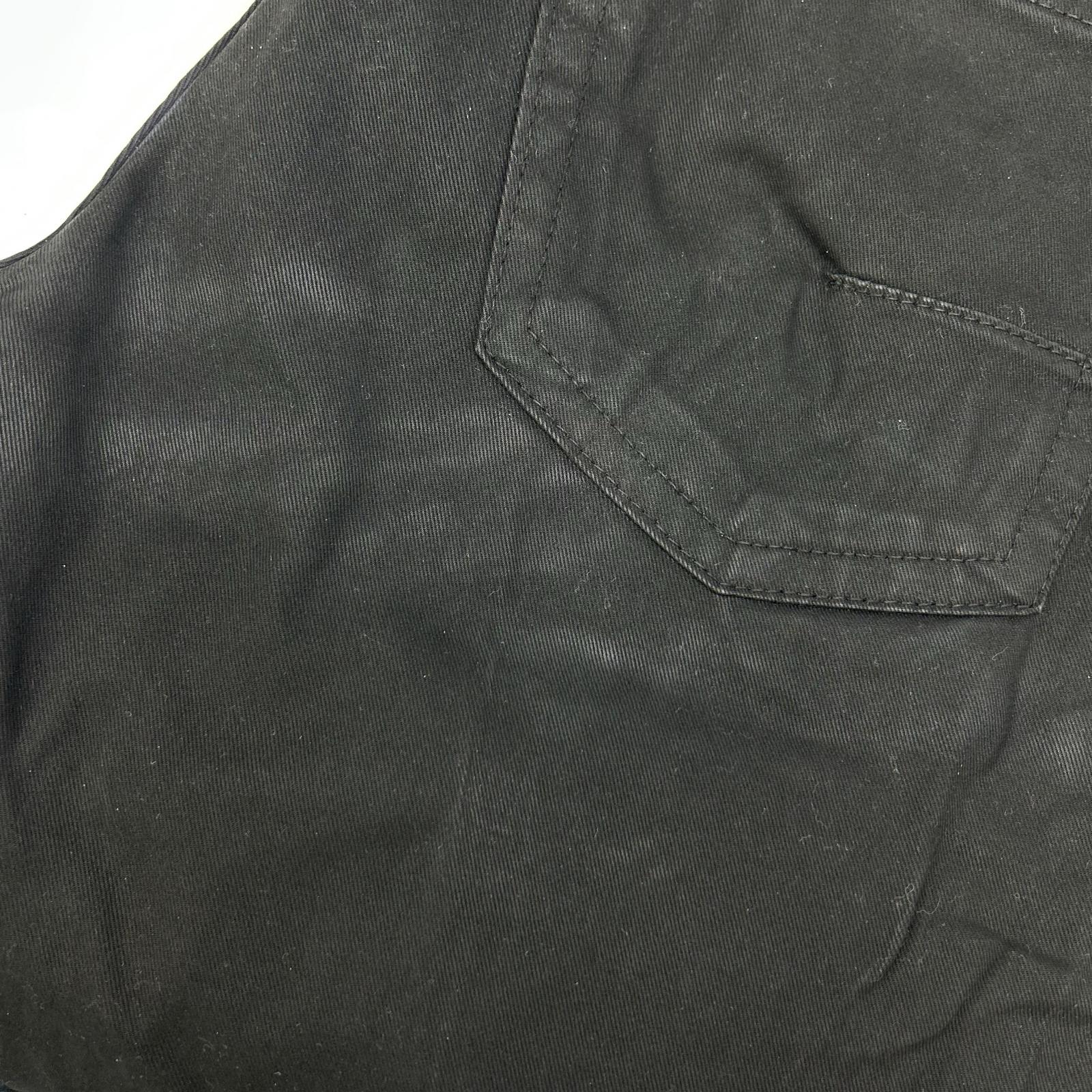 Dior HOMME ディオールオム 08AW クリス期　8H3111080909 ブラック コットン コーティング ストレッチ スキニー パンツ ボトムス