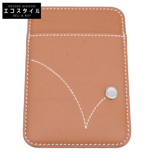 HERMES エルメス 【新品同様】W刻 MagSafe エマン ルボン カードケース