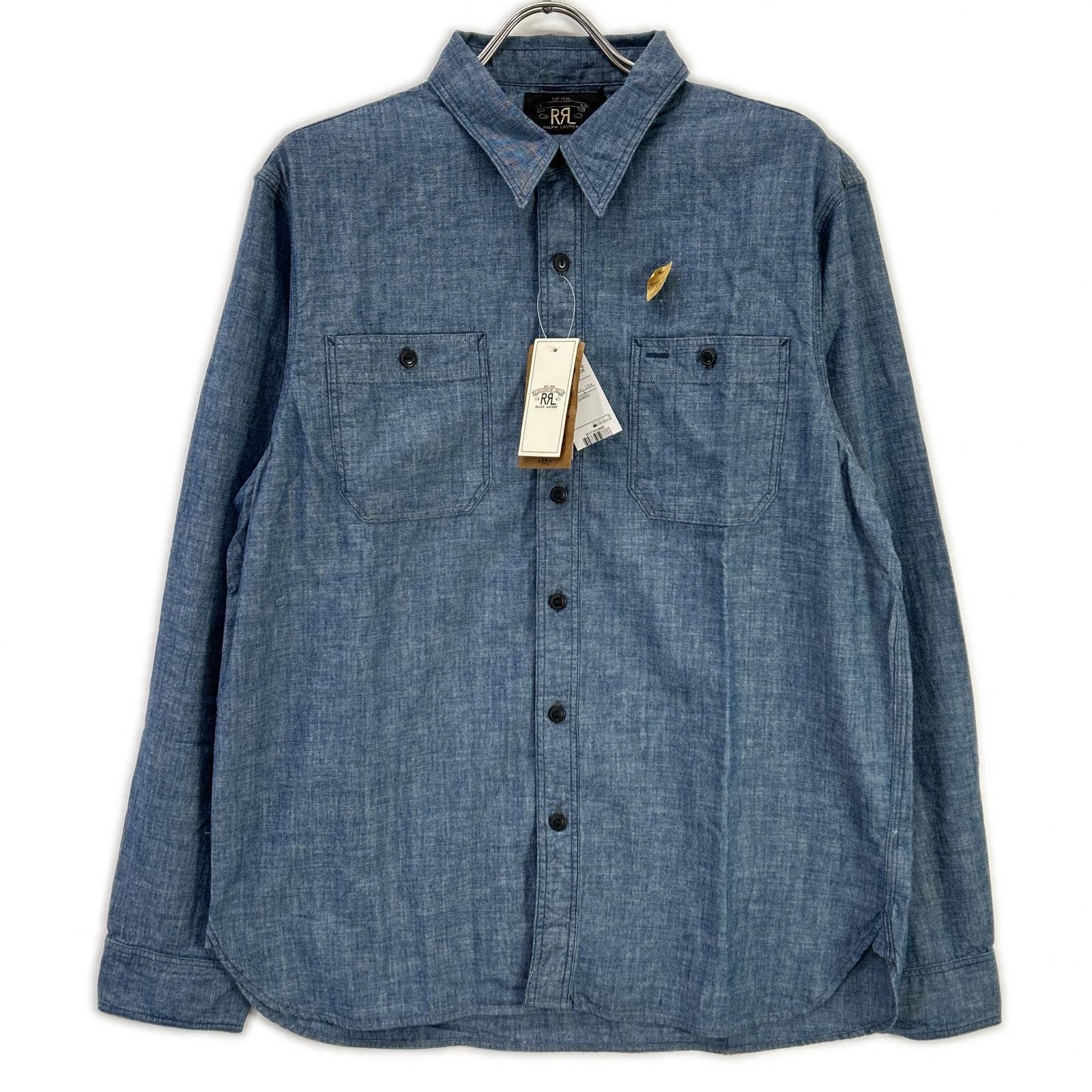 RRL ダブルアールエル 782751203001 24SS インディゴシャンブレーワークシャツ トップス