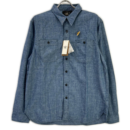 RRL ダブルアールエル 782751203001 24SS インディゴシャンブレーワークシャツ トップス