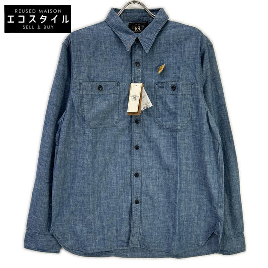 RRL ダブルアールエル 782751203001 24SS インディゴシャンブレーワークシャツ トップス