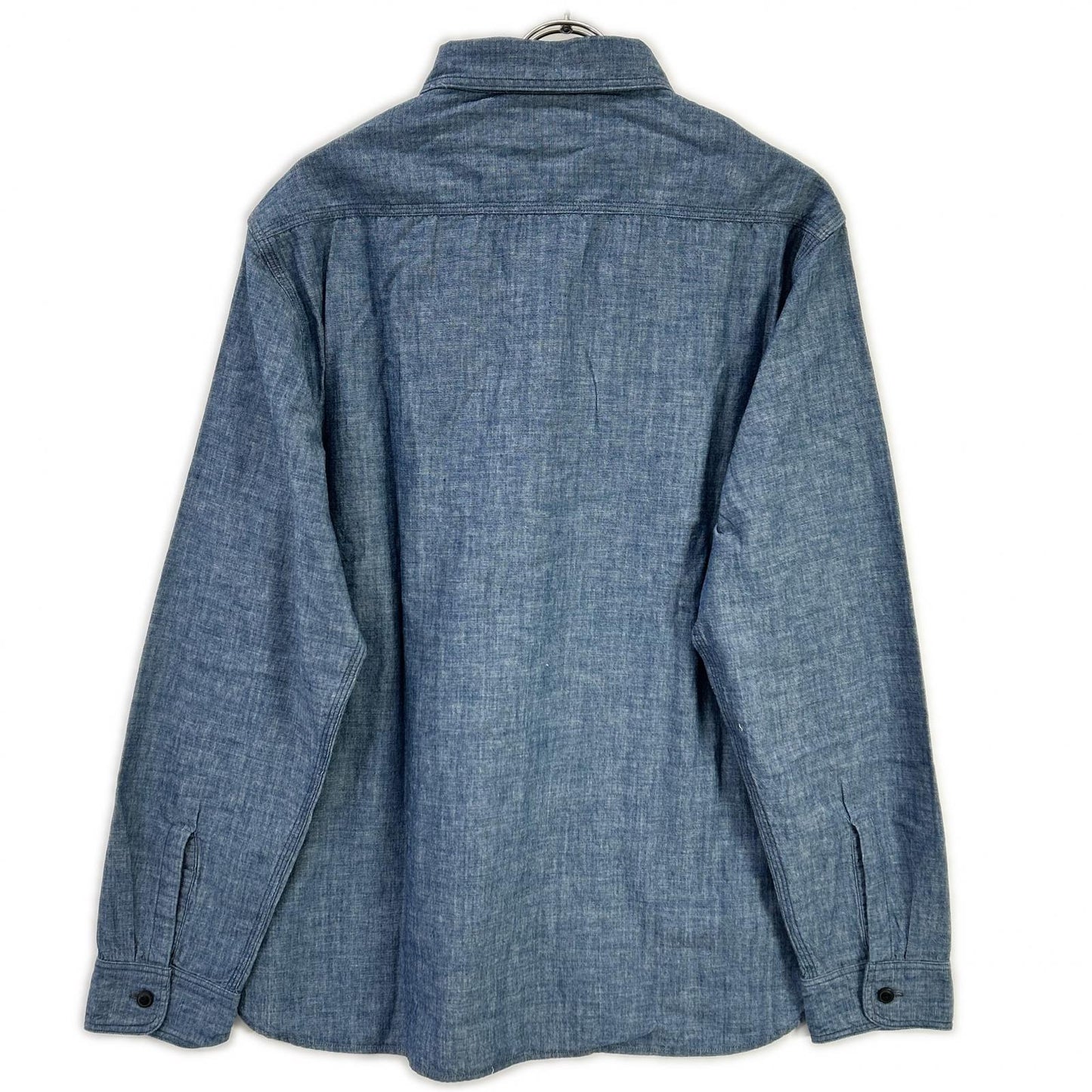 RRL 782751203001 24SS indigo chambray work shirt top