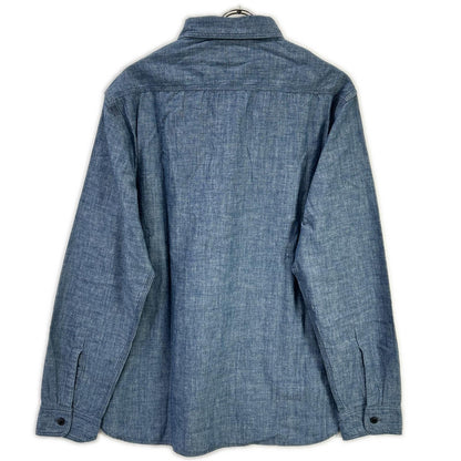 RRL 782751203001 24SS indigo chambray work shirt top