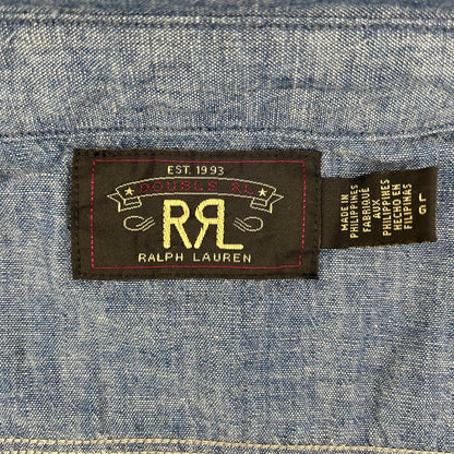 RRL ダブルアールエル 782751203001 24SS インディゴシャンブレーワークシャツ トップス