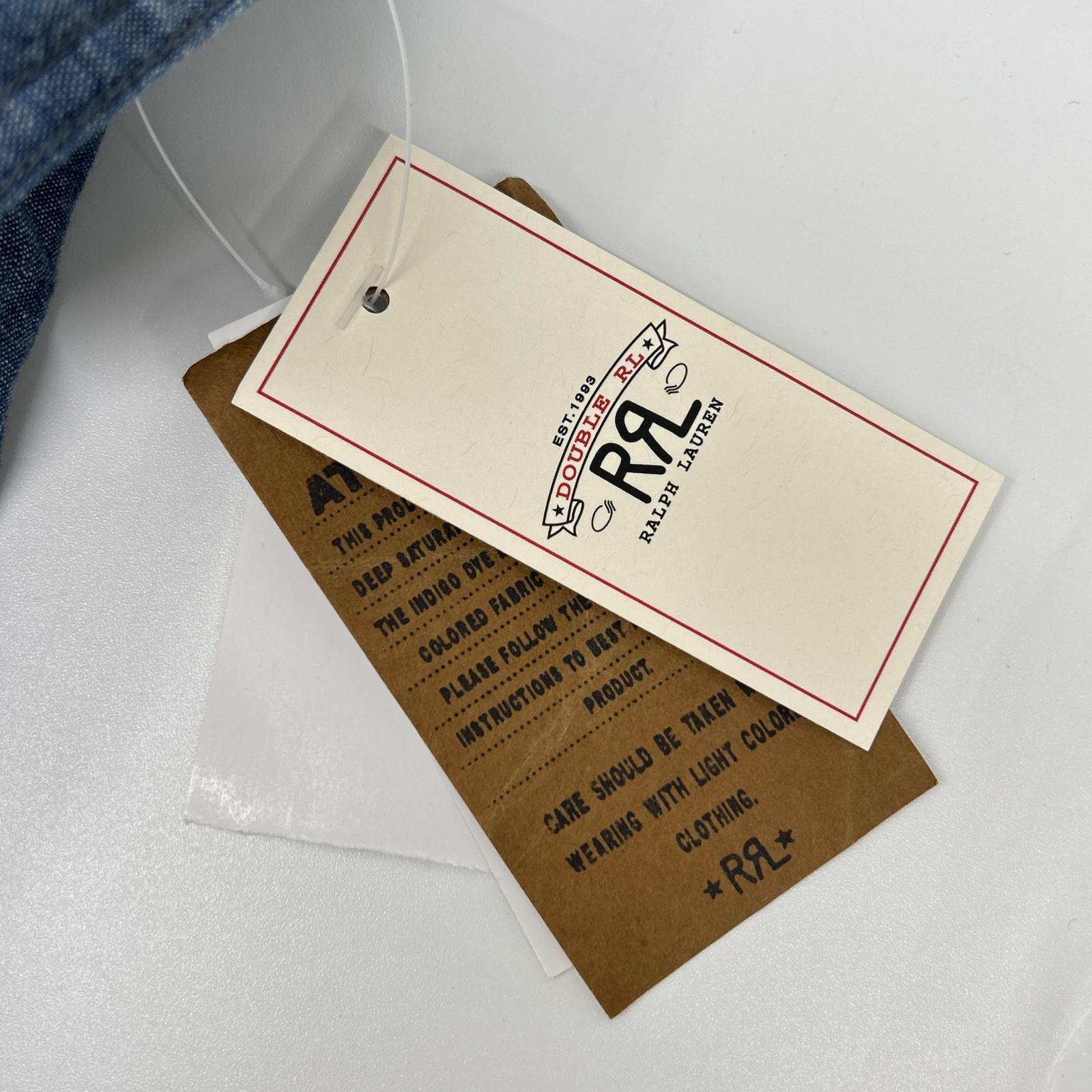 RRL ダブルアールエル 782751203001 24SS インディゴシャンブレーワークシャツ トップス