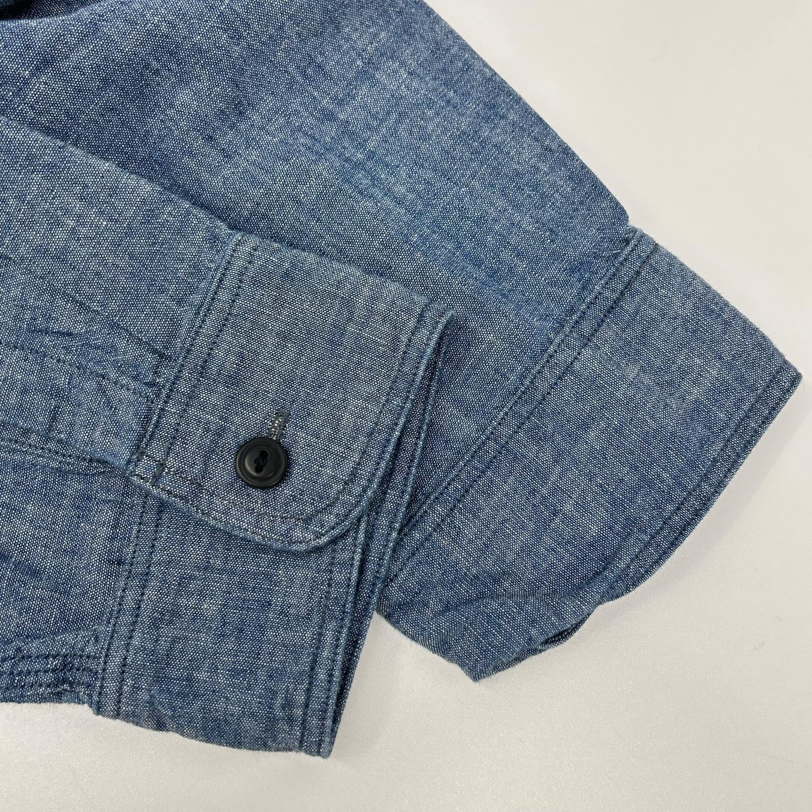 RRL ダブルアールエル 782751203001 24SS インディゴシャンブレーワークシャツ トップス
