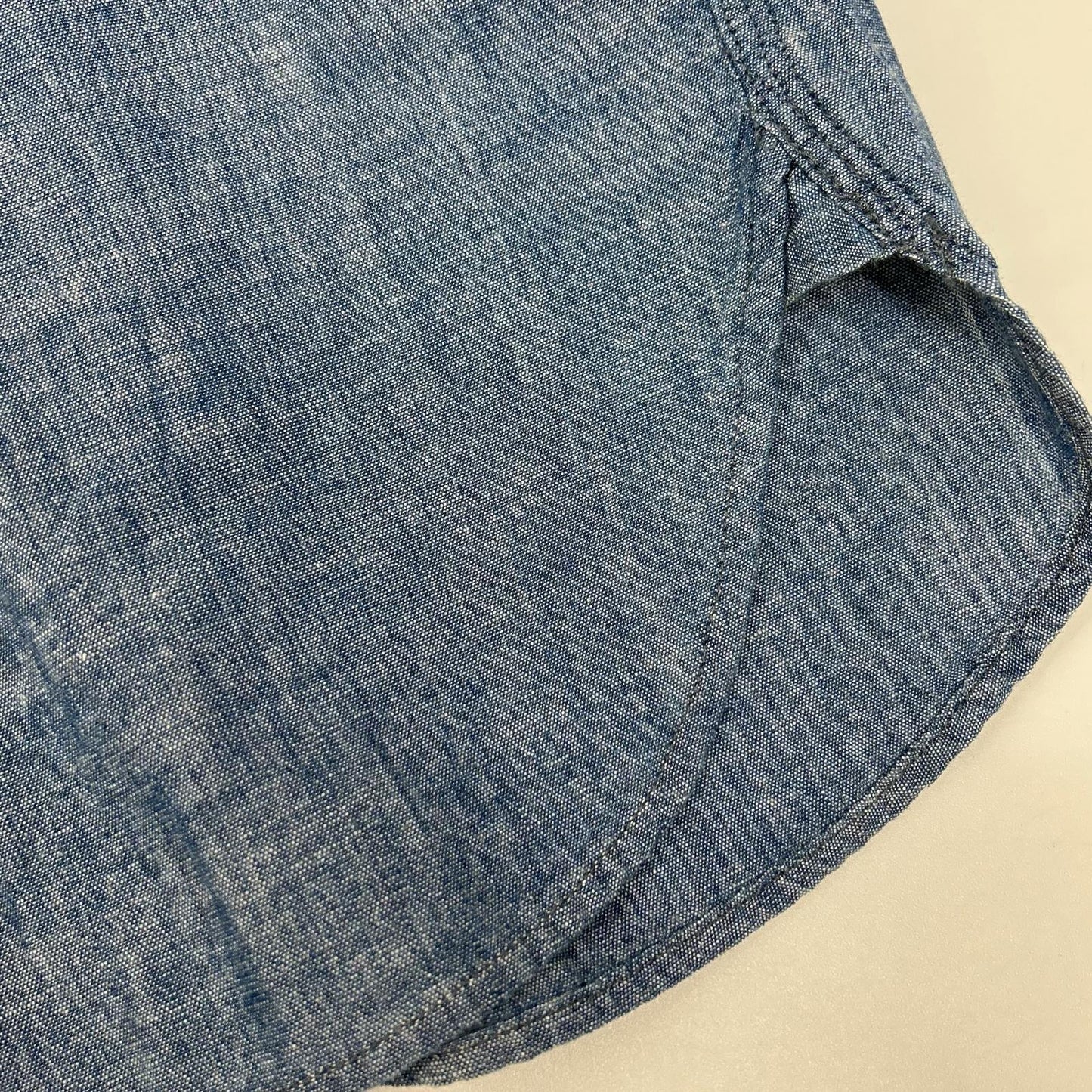 RRL ダブルアールエル 782751203001 24SS インディゴシャンブレーワークシャツ トップス