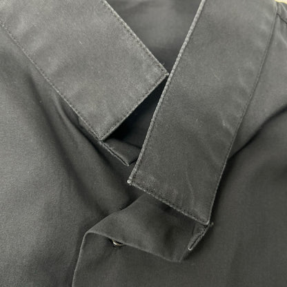 Dior HOMME ディオールオム 163C505A1581 ダークネイビー スタンドカラー コットンブロード ドレス シャツ トップス