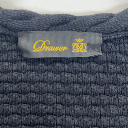 DRAWER ドゥロワー ブラック ノーカラー ケーブルパイピング ジャケット ジャケット