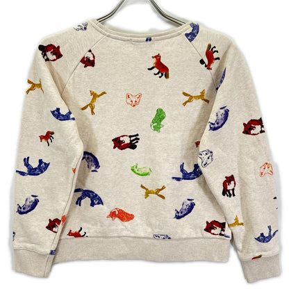 MAISON KITSUNE メゾンキツネ KWM-0406-A アイボリー コットン Melange Childish Sweater トップス