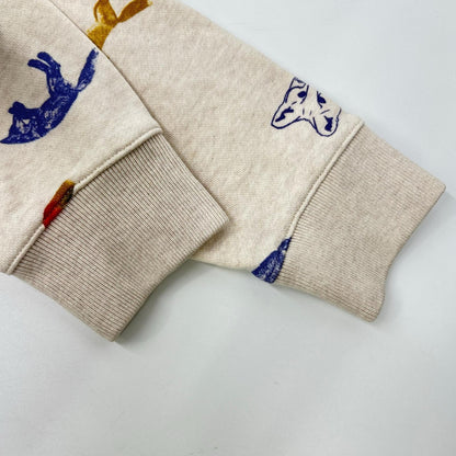 MAISON KITSUNE メゾンキツネ KWM-0406-A アイボリー コットン Melange Childish Sweater トップス