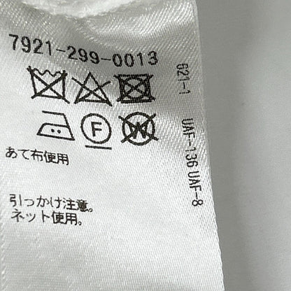 BLAMINK ブラミンク ホワイト バッグZIP ブラウス トップス