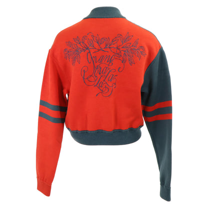 HERMES エルメス 【美品/国内正規】2E2828DO Grand Tralala グラントゥラララ ツイルレーヌ シルク混 ジップアップ ブルゾン ジャケット