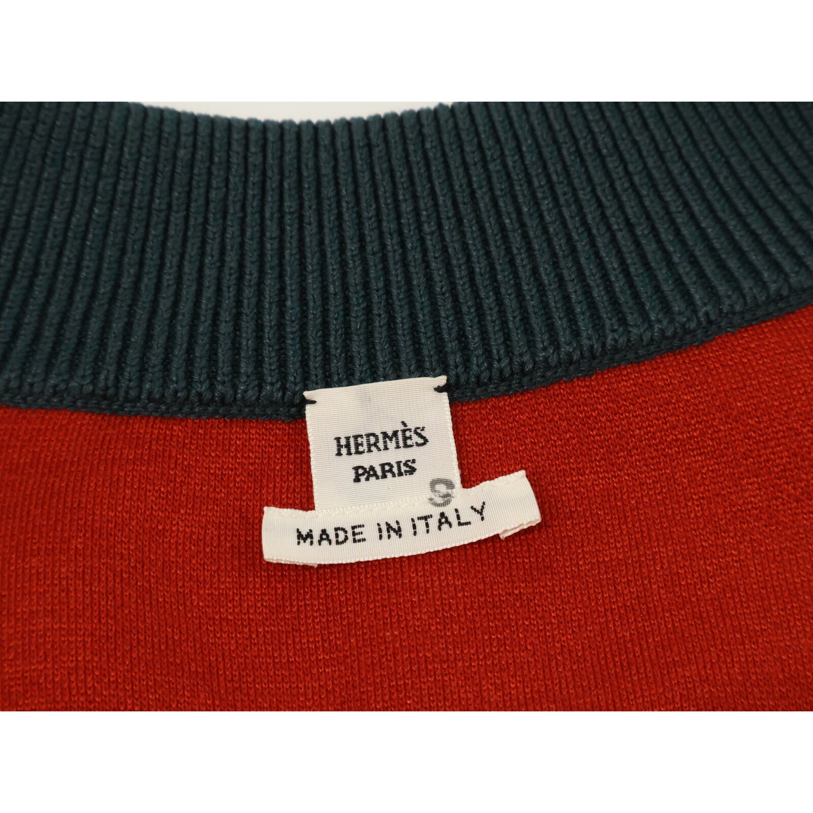HERMES 【Excellent condition/Domestic authorized】2E2828DO Grand Tralala Twillene silk-blend zip-up blouson Jacket