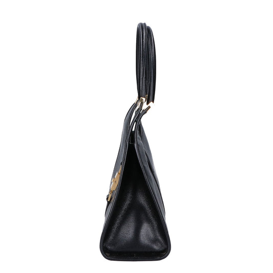 GUCCI グッチ 002・1067 ジャッキー 型押しレザー ハンドバッグ