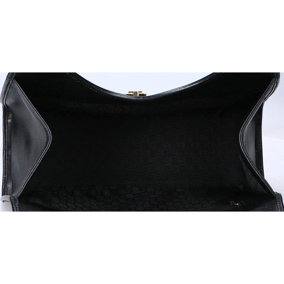 GUCCI グッチ 002・1067 ジャッキー 型押しレザー ハンドバッグ