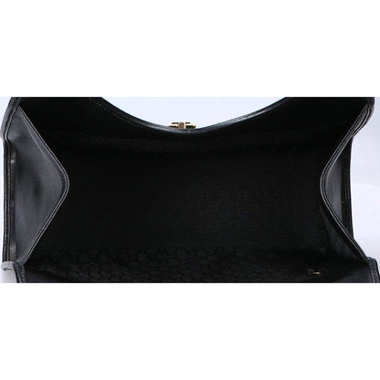 GUCCI グッチ 002・1067 ジャッキー 型押しレザー ハンドバッグ
